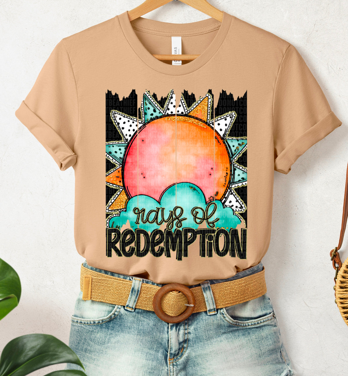 Rays of redemption (SDD) DTF transfer