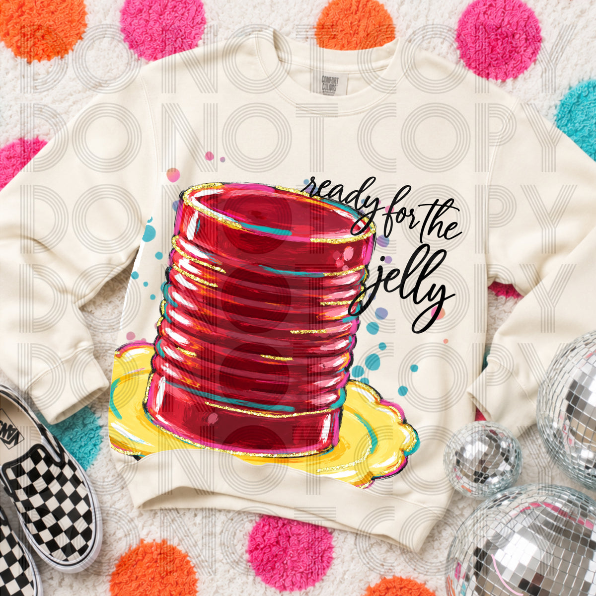 Ready for the jelly (Renewed) DTF Transfer