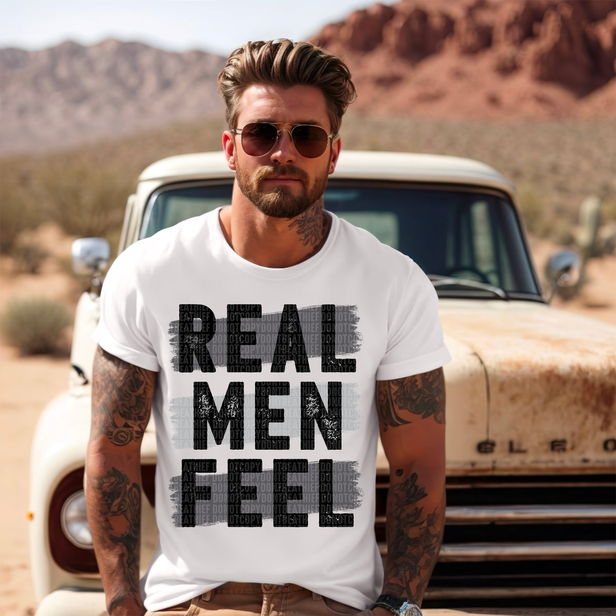real Men Feel (SDD) 72282 DTF Transfer