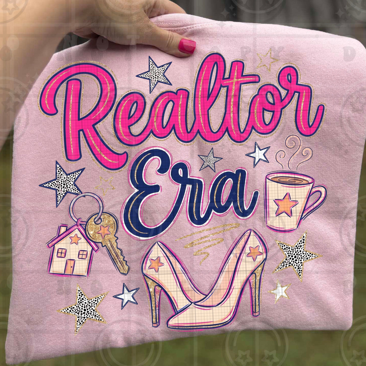 Realtor era high hills coffee cup (HW) DTF Transfer