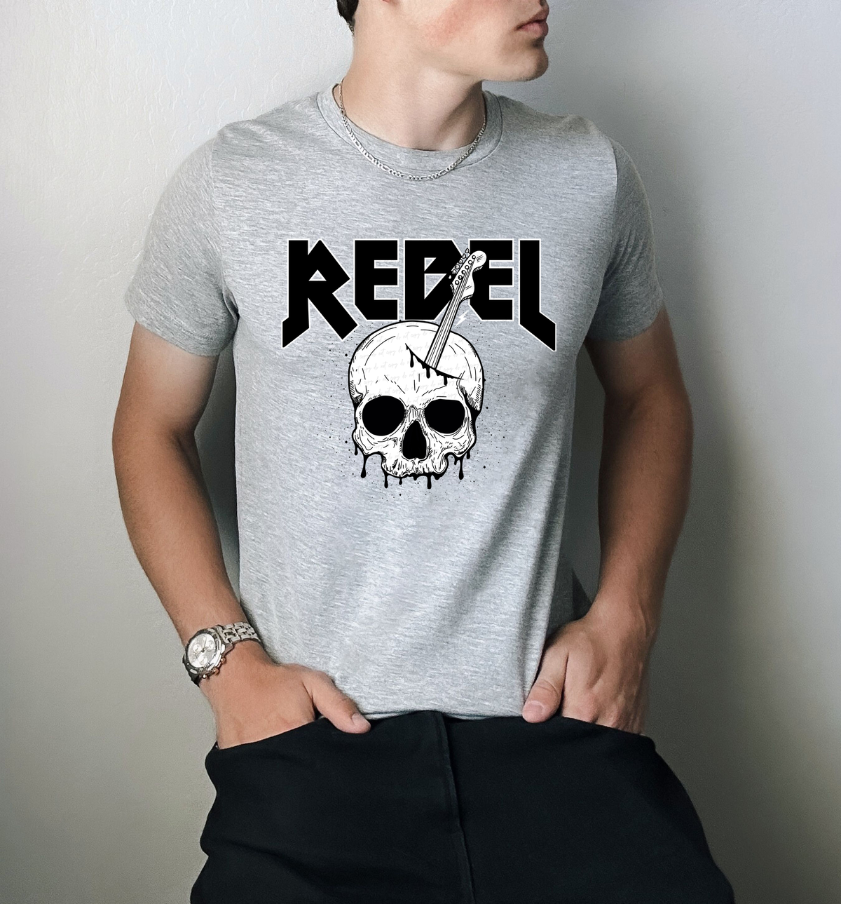 Rebel Skull 116870 DTF Transfer
