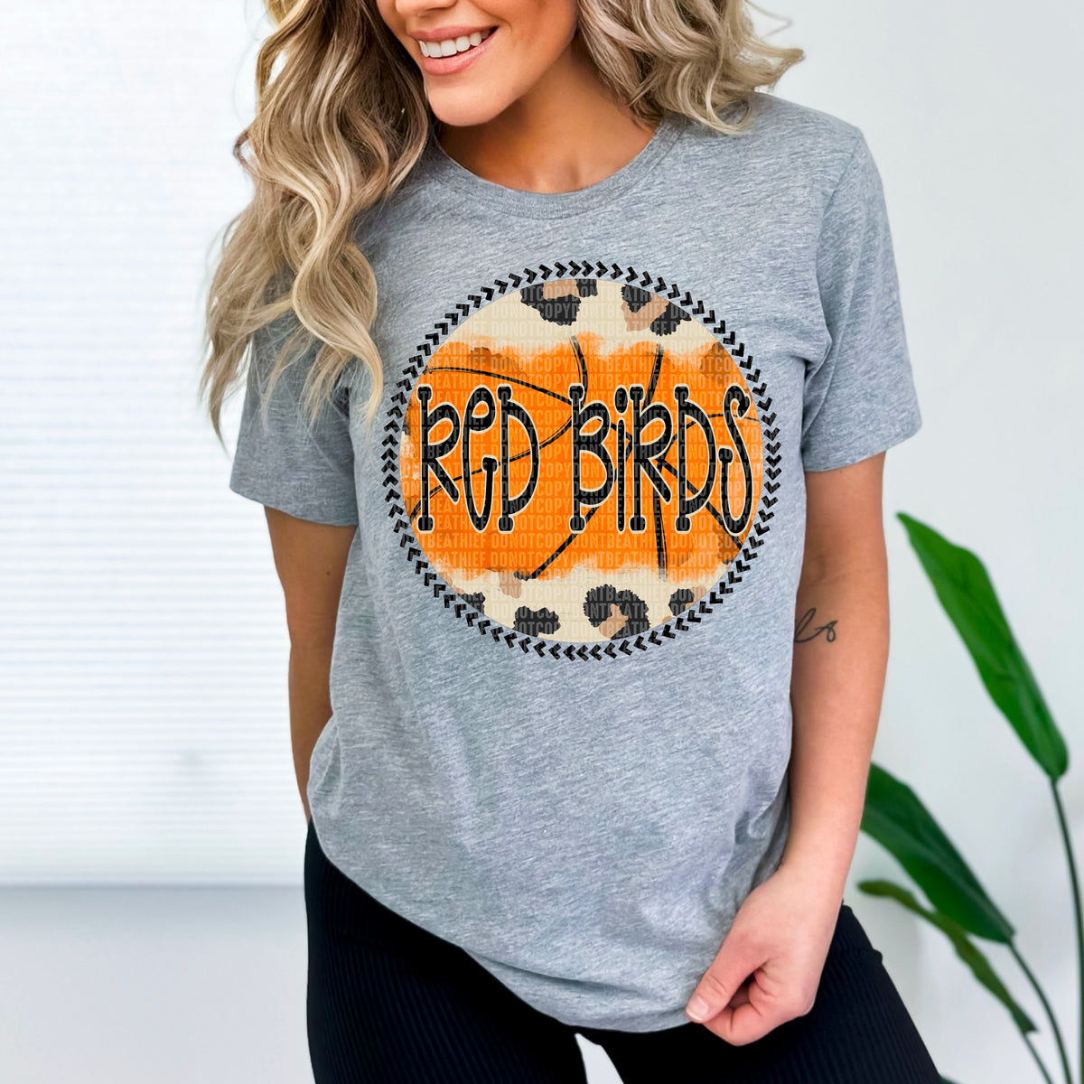 Red Birds Basketball (SDD) DTF Transfer
