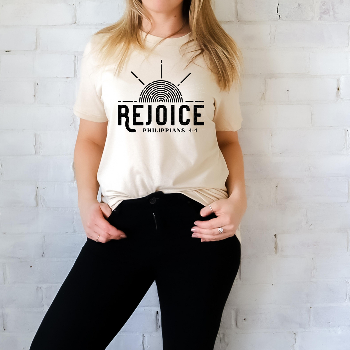 Rejoice Philippians 4:4 76386 DTF Transfer