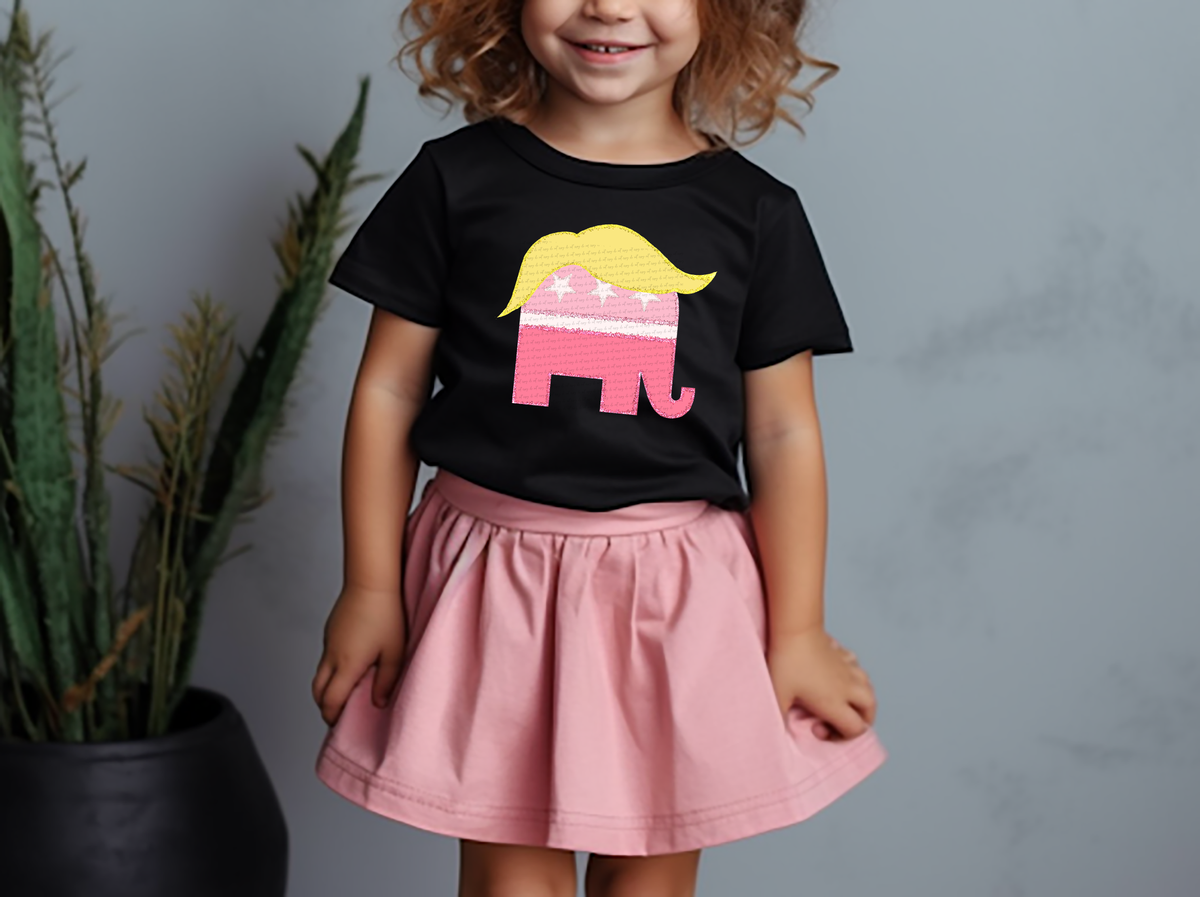 Republican Elephant 59520 DTF transfer
