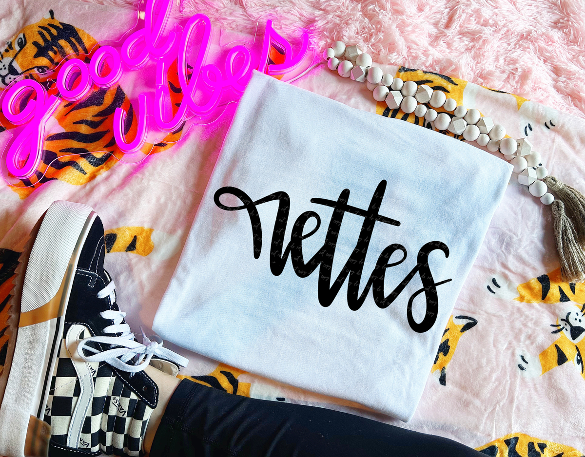 Rettes Hand Lettered 54136 DTF transfer