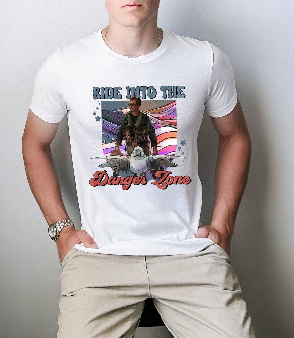 Ride Into The Danger Zone 115802  DTF transfer
