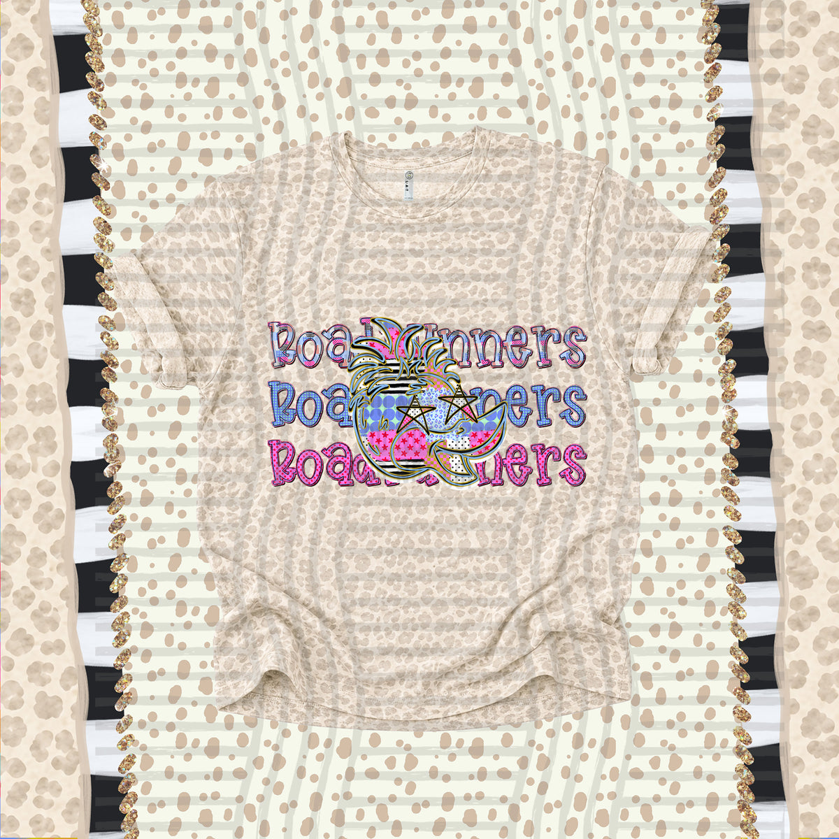 Roadrunners-Dolly Doodle Print (Caplinger) DTF Transfer