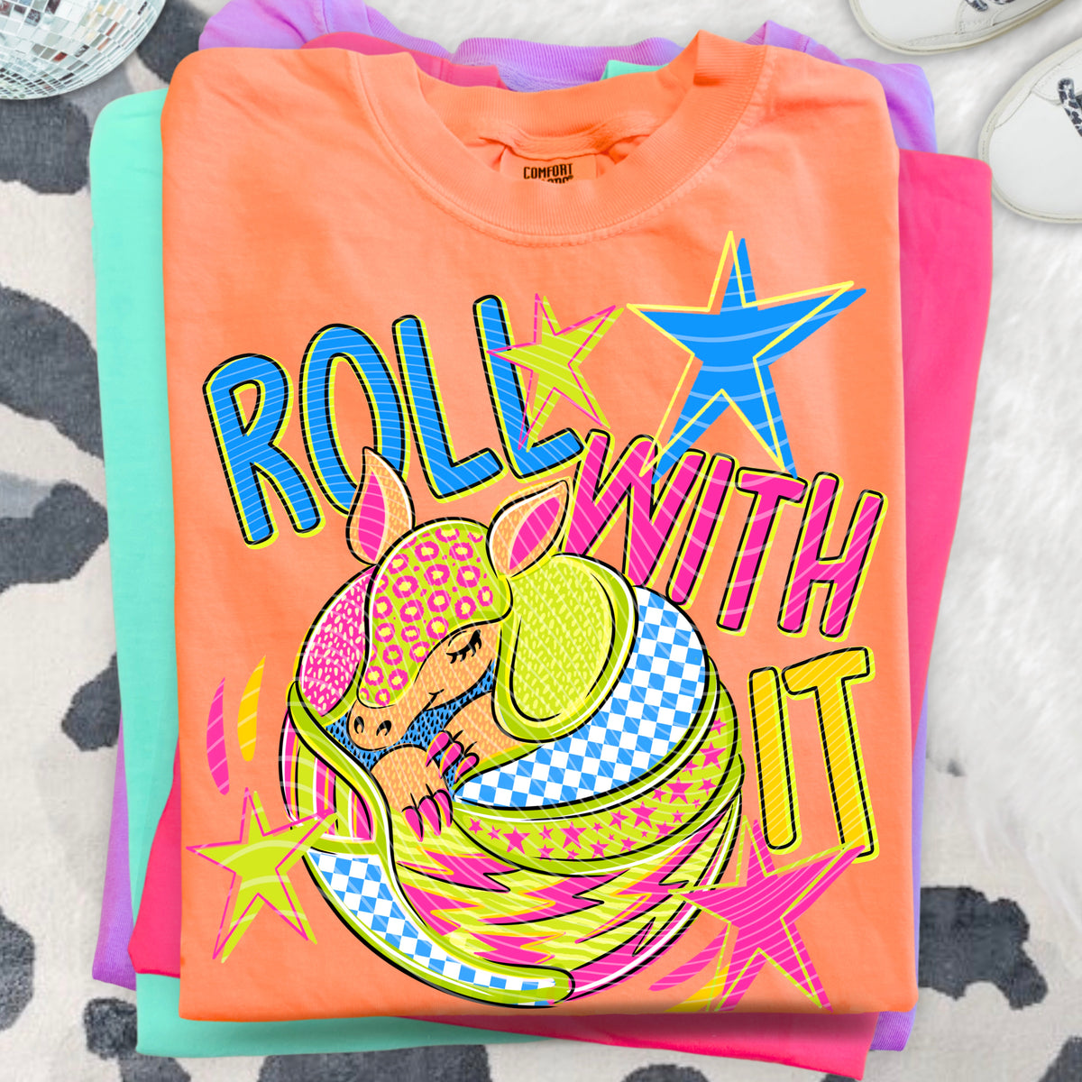 Roll with it (AG) DTF transfer