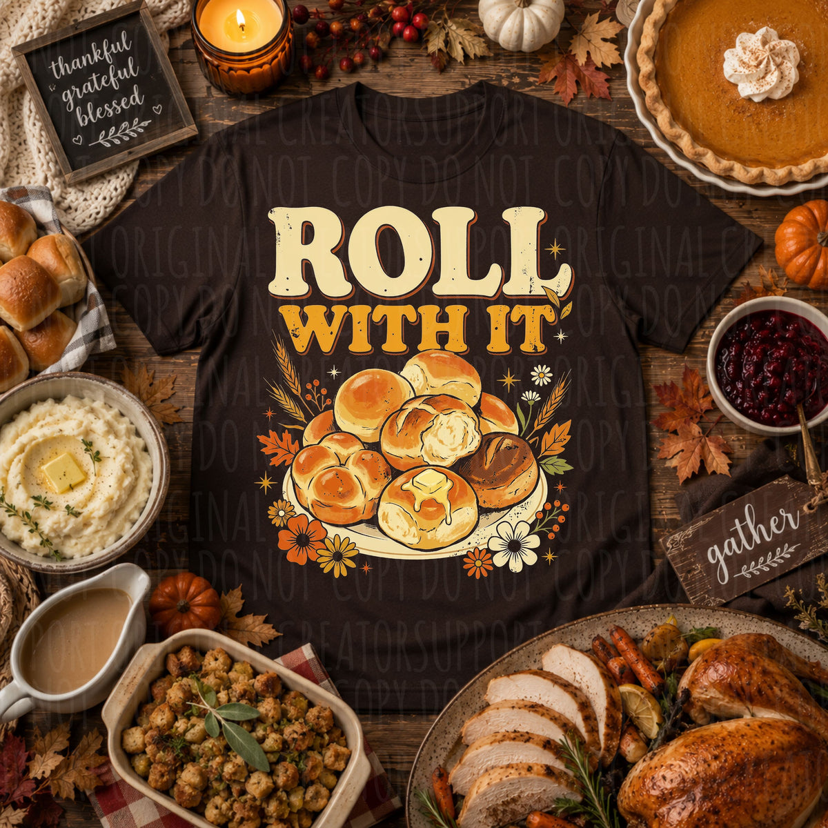 Roll with it (SDD) DTF Transfer