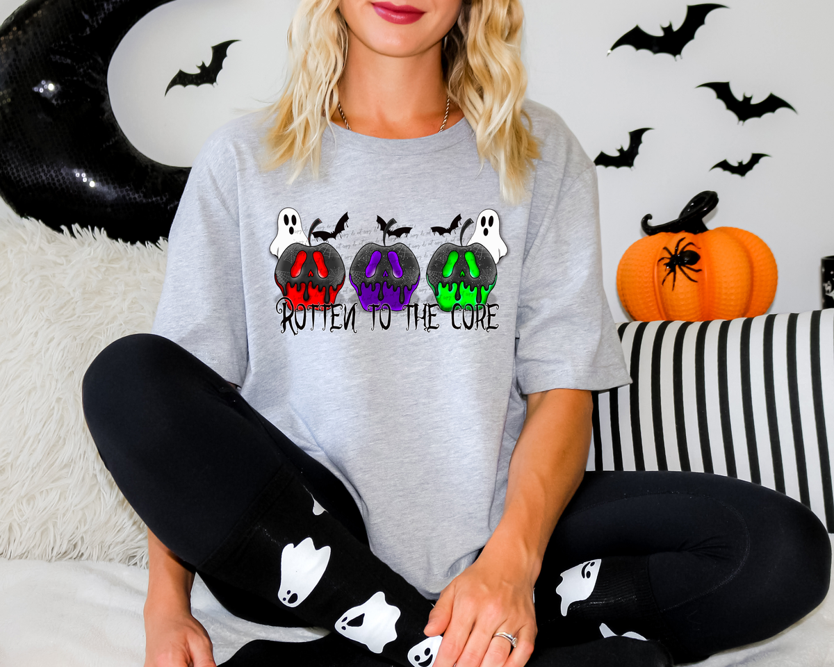 Rotten To The Core Apple 51379 DTF transfer