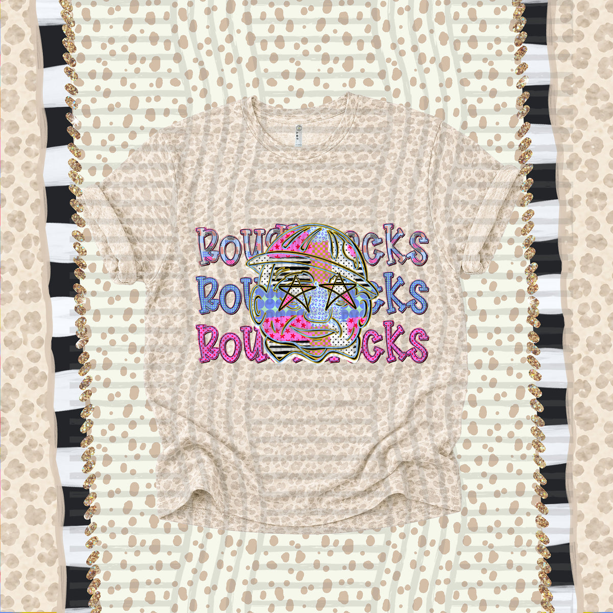Roughnecks-Dolly Doodle Print (Caplinger) DTF Transfer