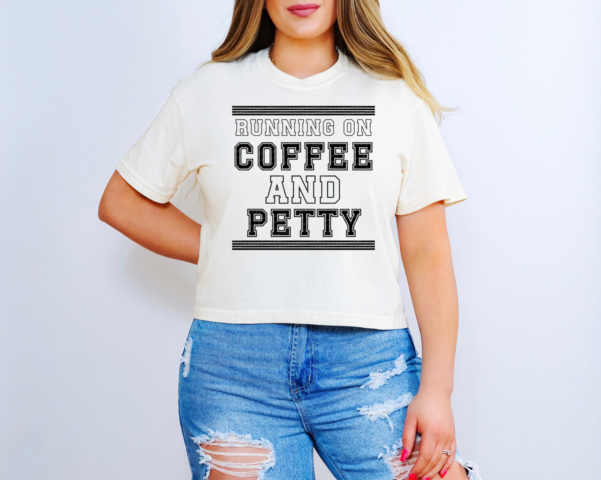 Running On Coffee And Petty 42240 DTF transfer