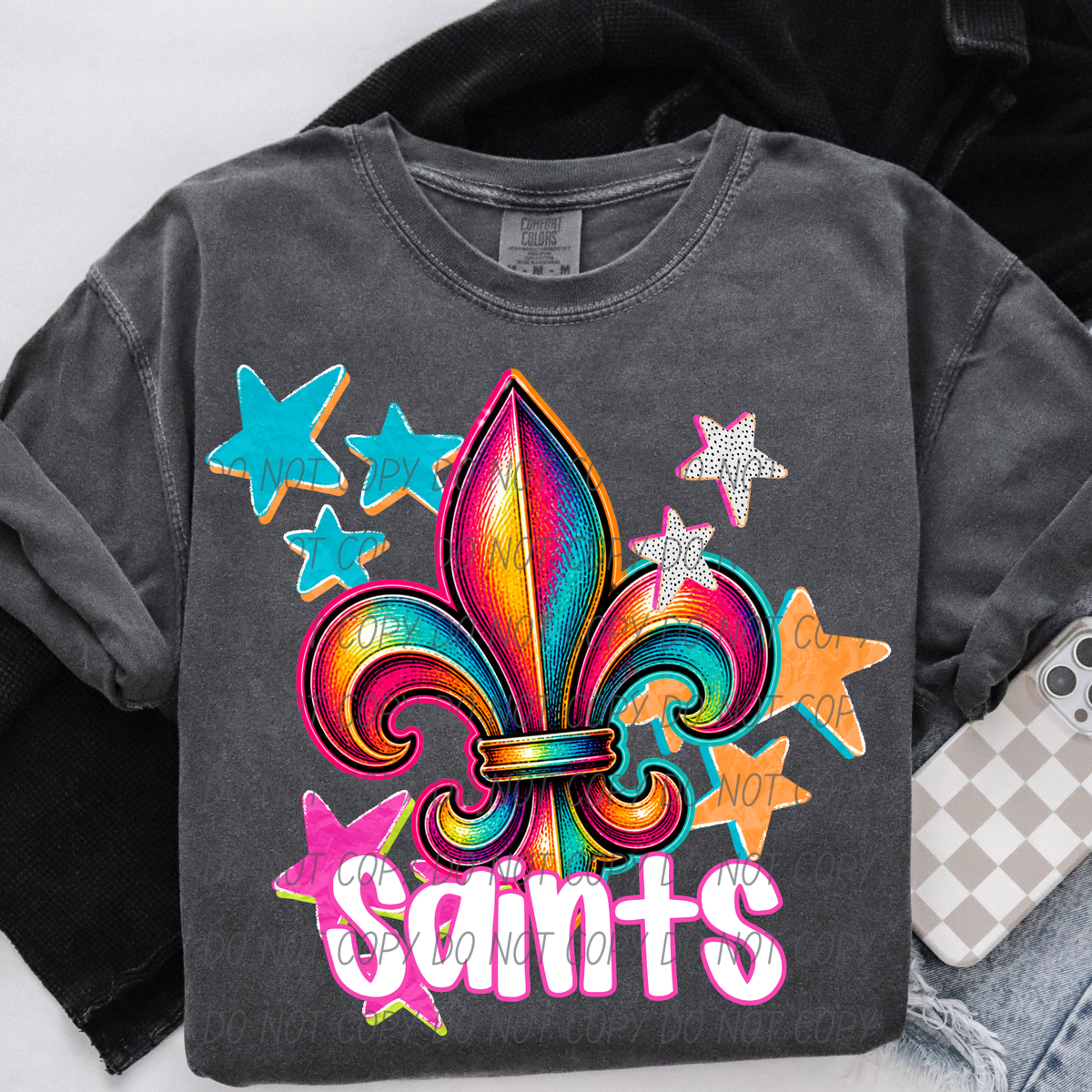 Saints pop art (City) DTF Transfer