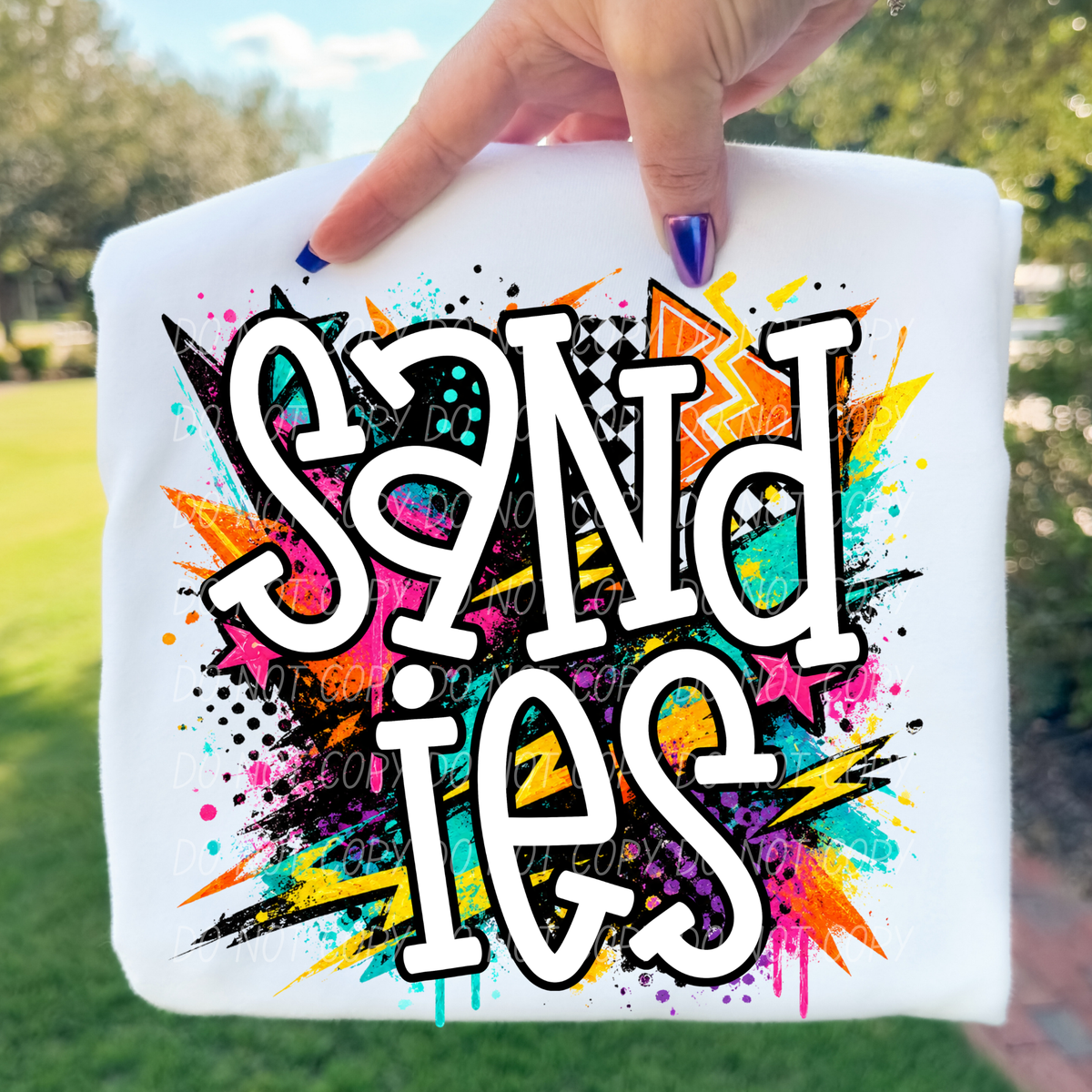 Sandies Totally Tubular (City) DTF Transfer