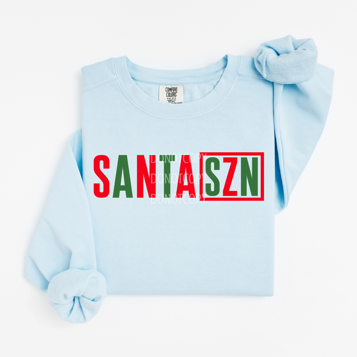 Santa SZN red and green (CSG) DTF Transfer