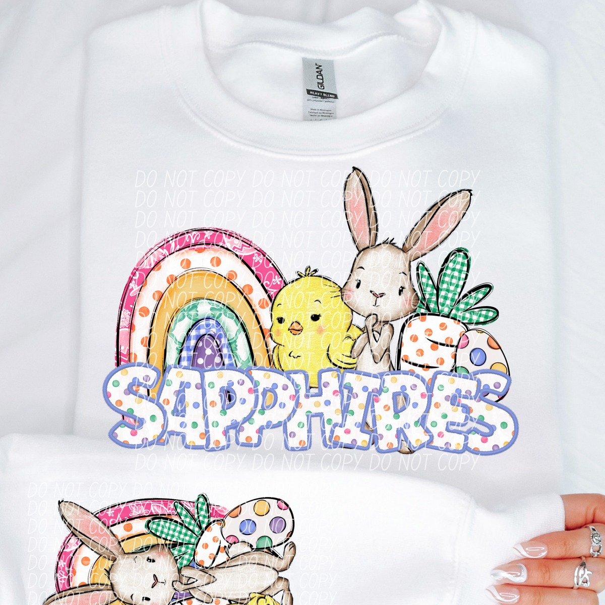 Easter Sapphires (CITY) DTF transfer