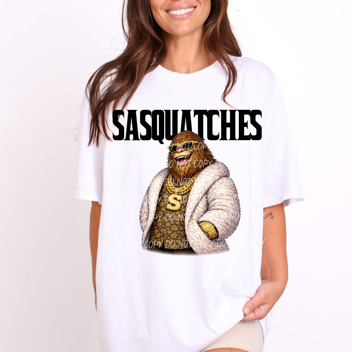 sasquatches Swag Mascot (City) DTF Transfer