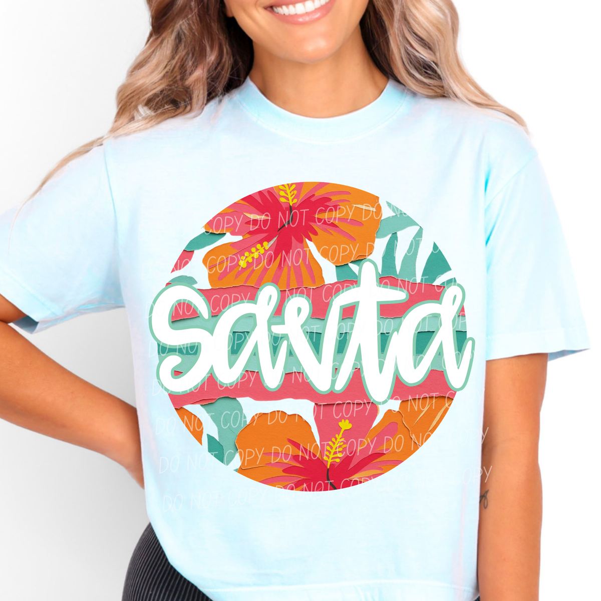 Savta tropical circle (City) DTF Transfer