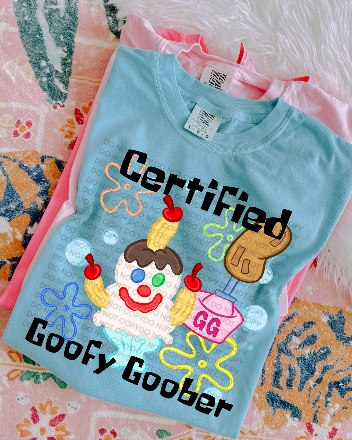 Certified goofy (SCG) DTF transfer