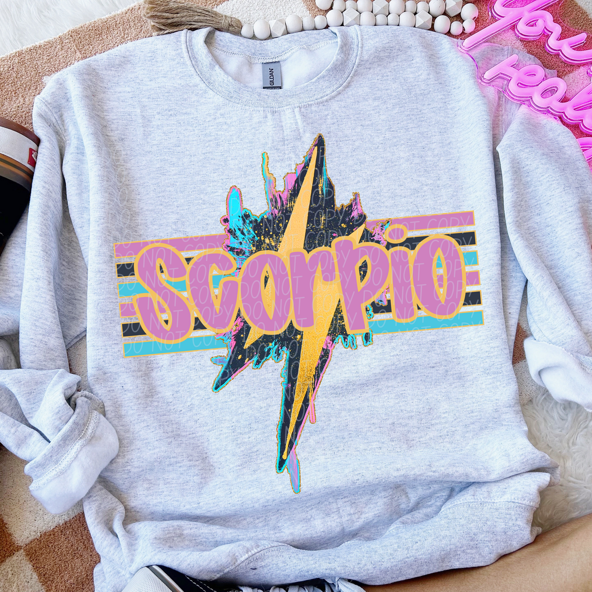 Geode Bolt Scorpio (CITY) DTF transfer