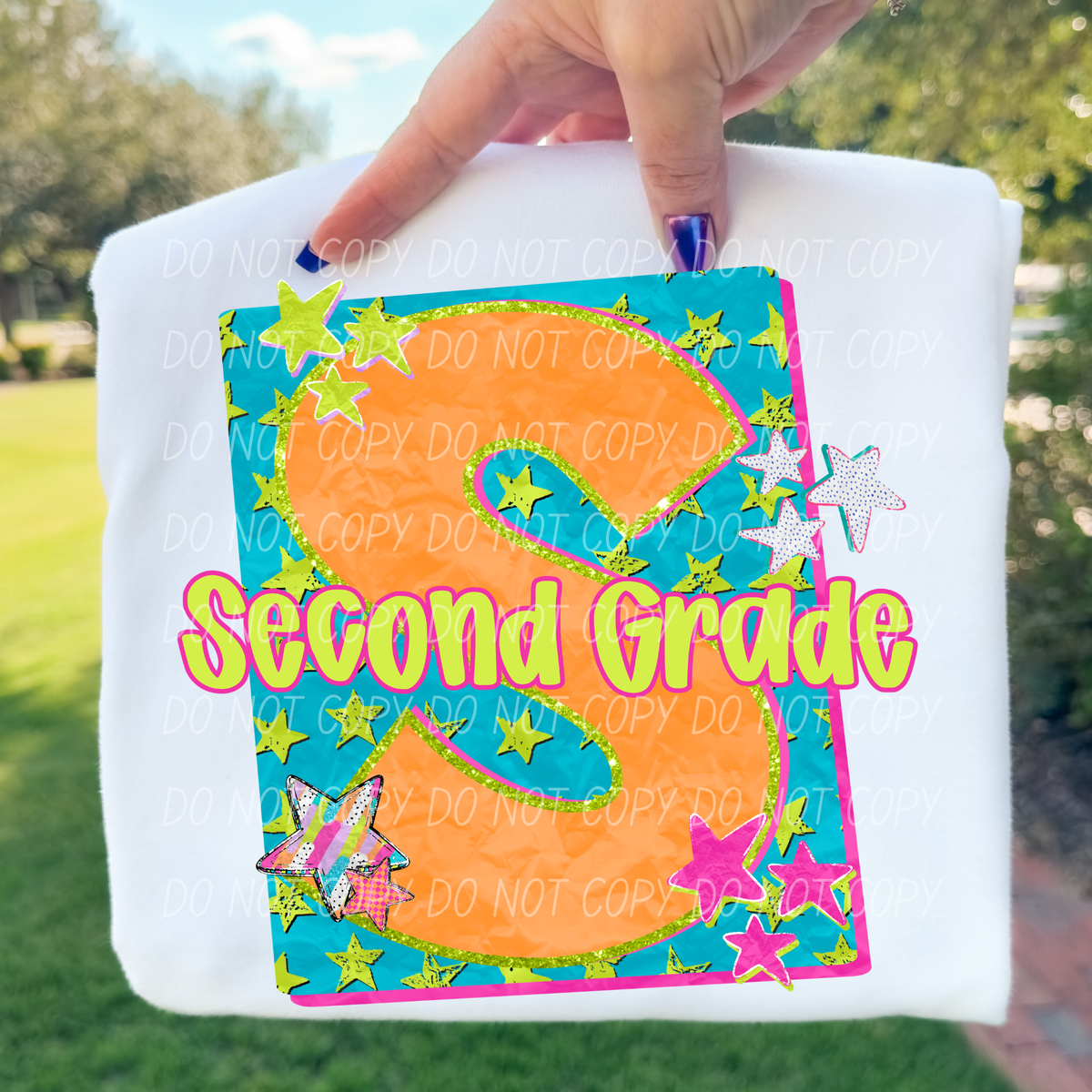 second grade grade level (city) DTF Transfer