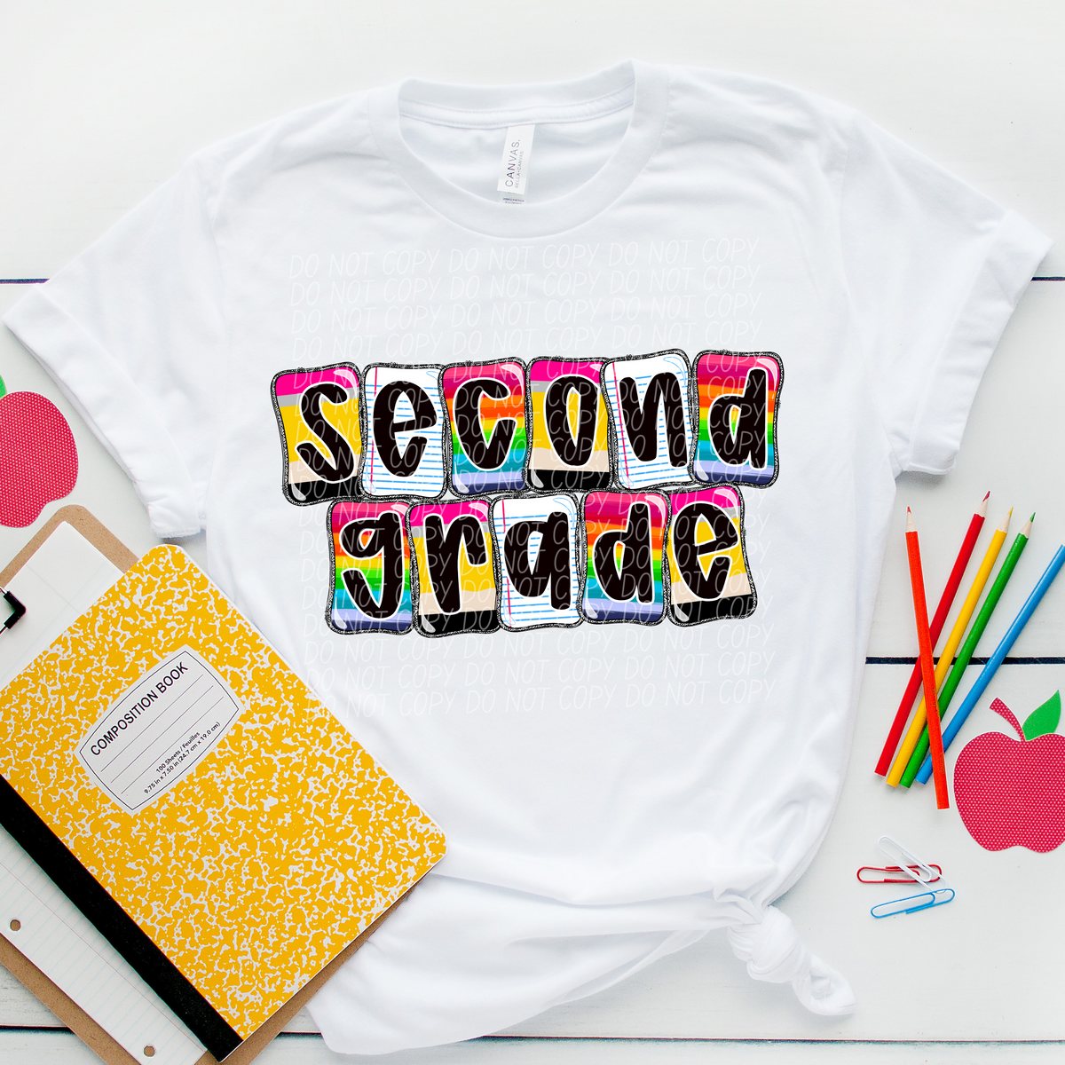 Second Grade School Daze (CITY) DTF transfer