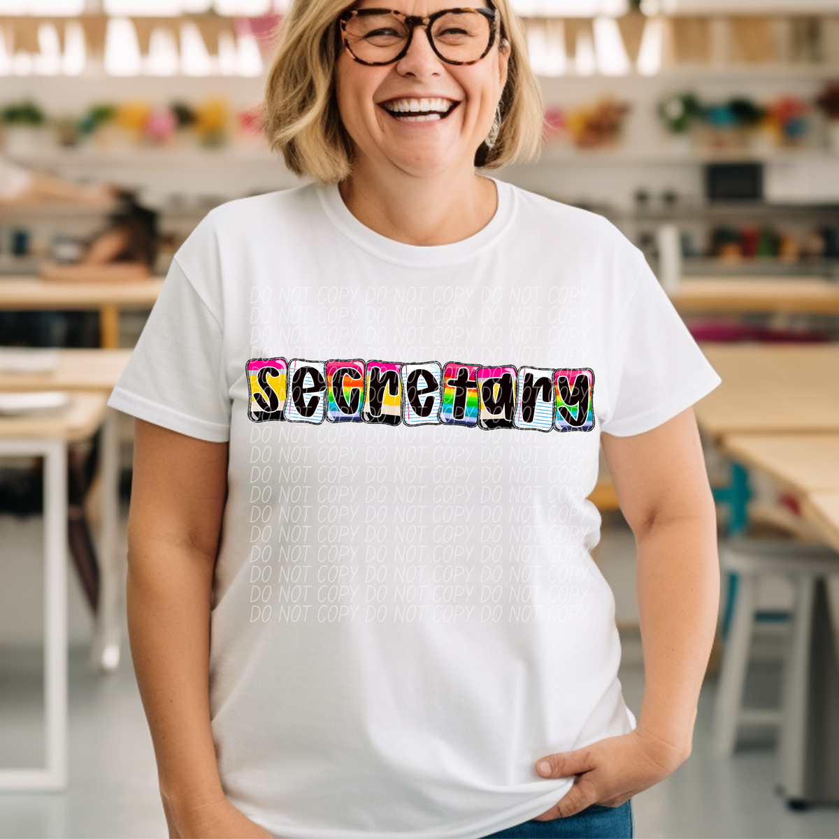 Secretary School Daze (CITY) DTF transfer