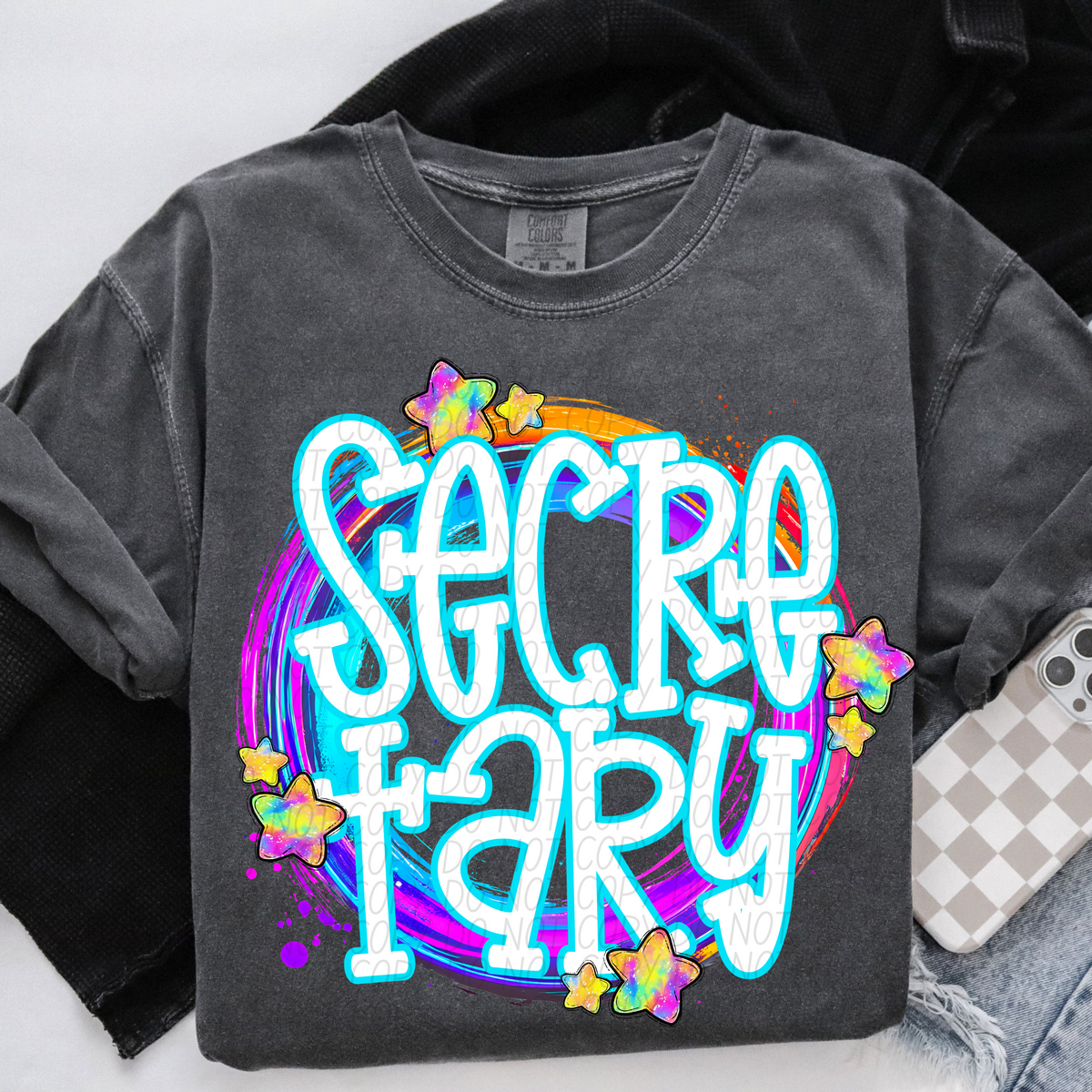 Secretary Whimsical (CITY) DTF transfer