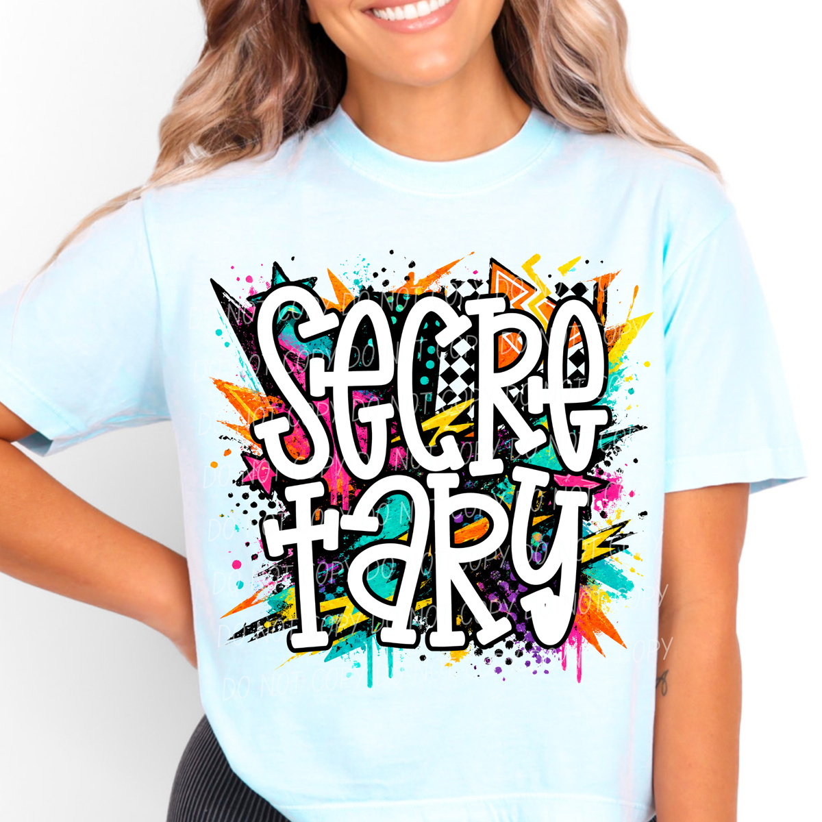 Secretary totally tubular (City) DTF Transfer
