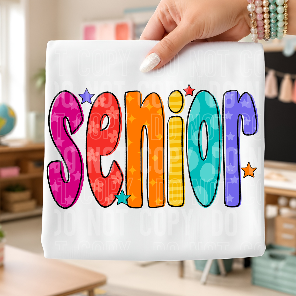 Senior doodle (SBB) DTF Transfer