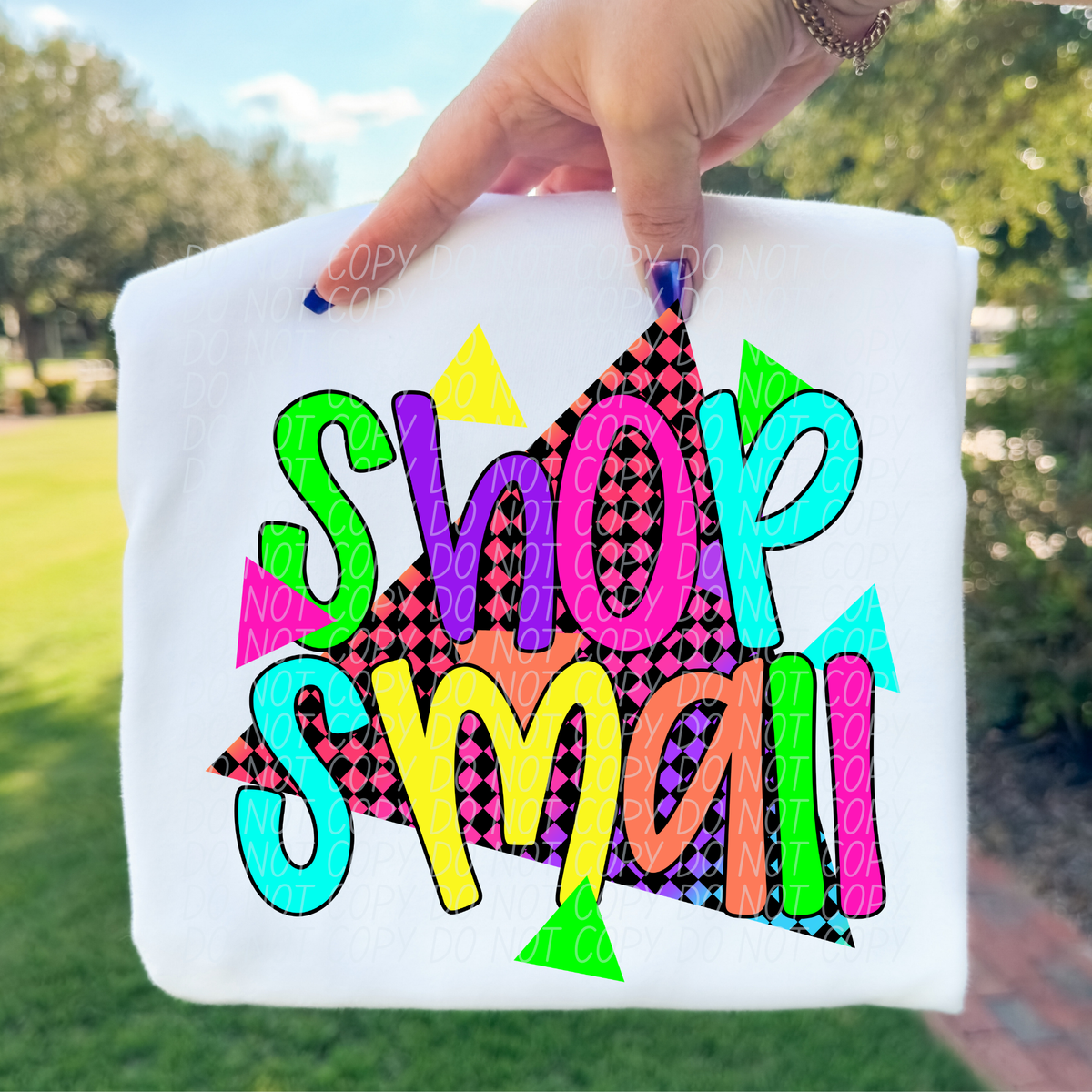 Shop small NEON retro (City) DTF Transfer