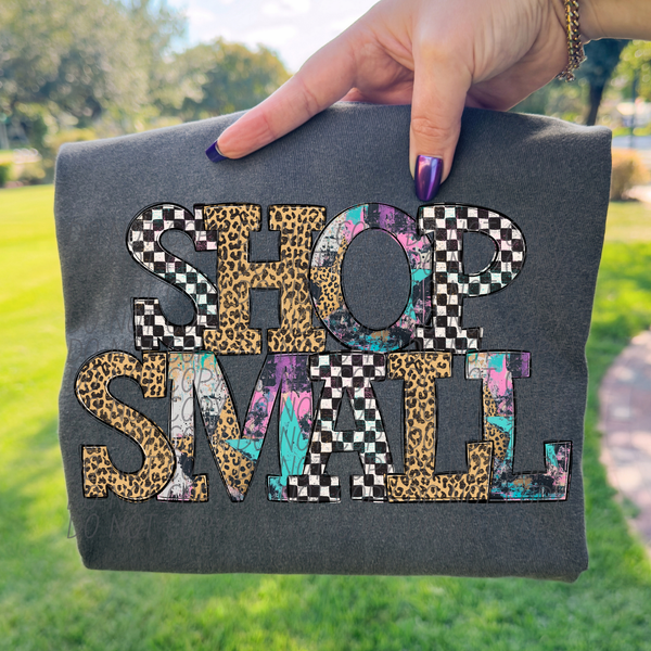 Shop small MIXED font (City) DTF Transfer