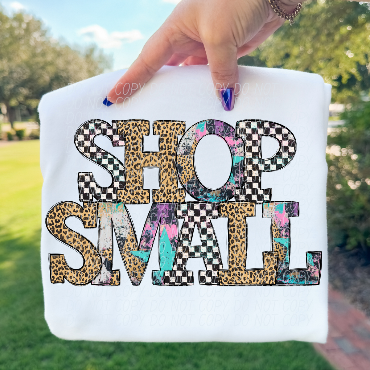 Shop small MIXED font (City) DTF Transfer