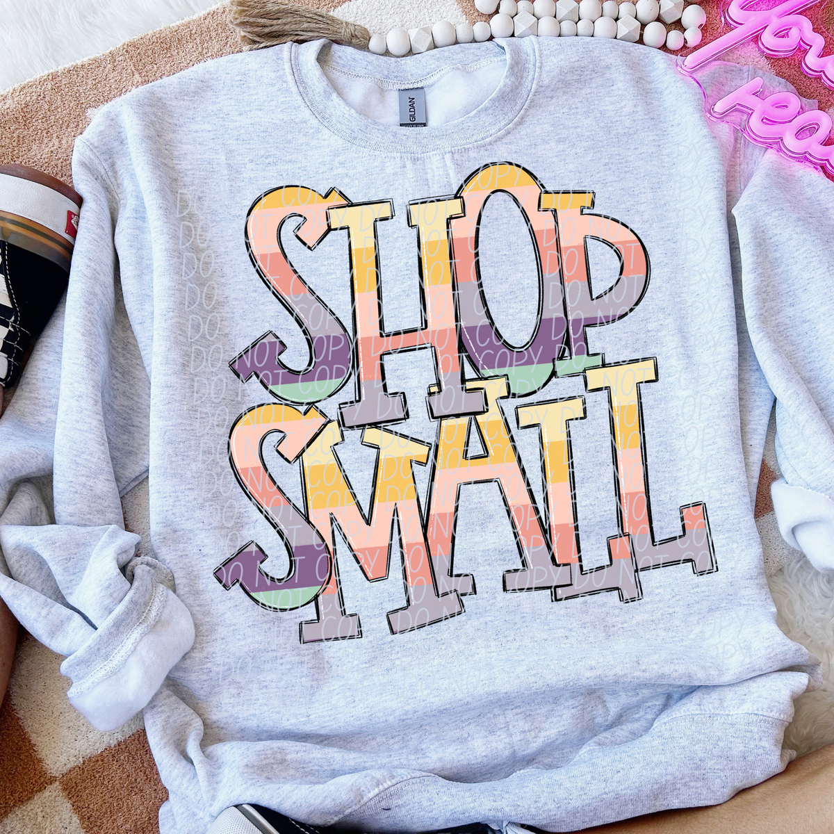 Shop small PASTEL (City) DTF Transfer