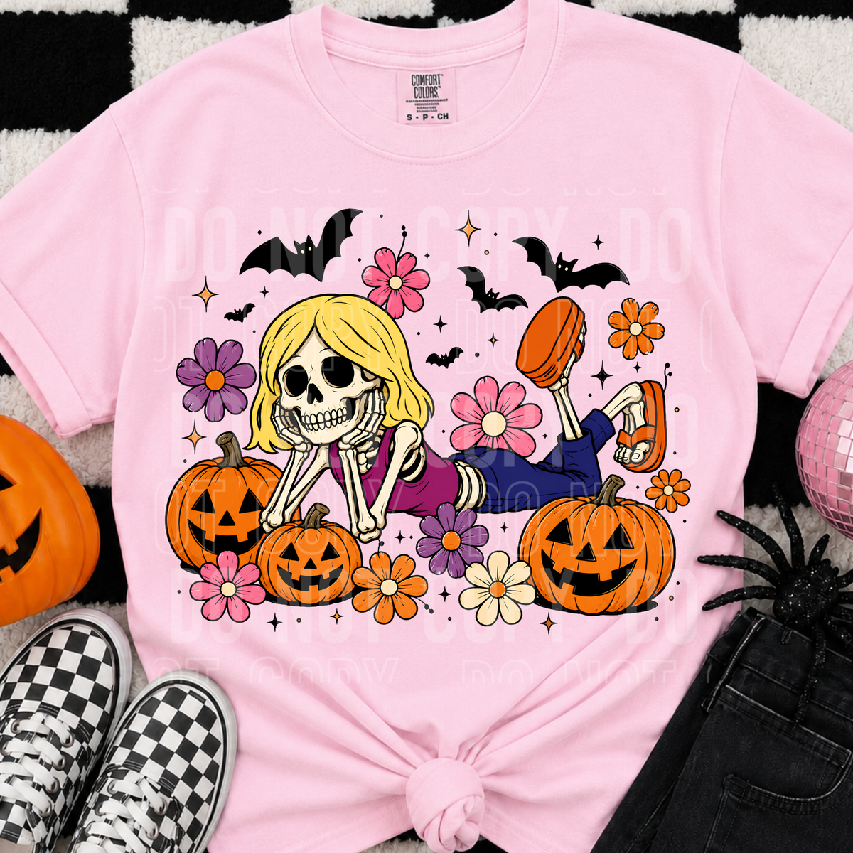 Skeleton lizzy (SBB) DTF Transfer