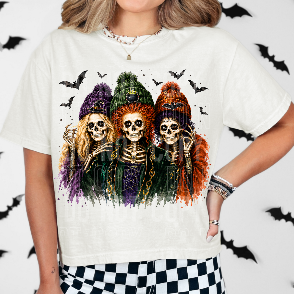 Skeleton SS witches (SBB) DTF Transfer