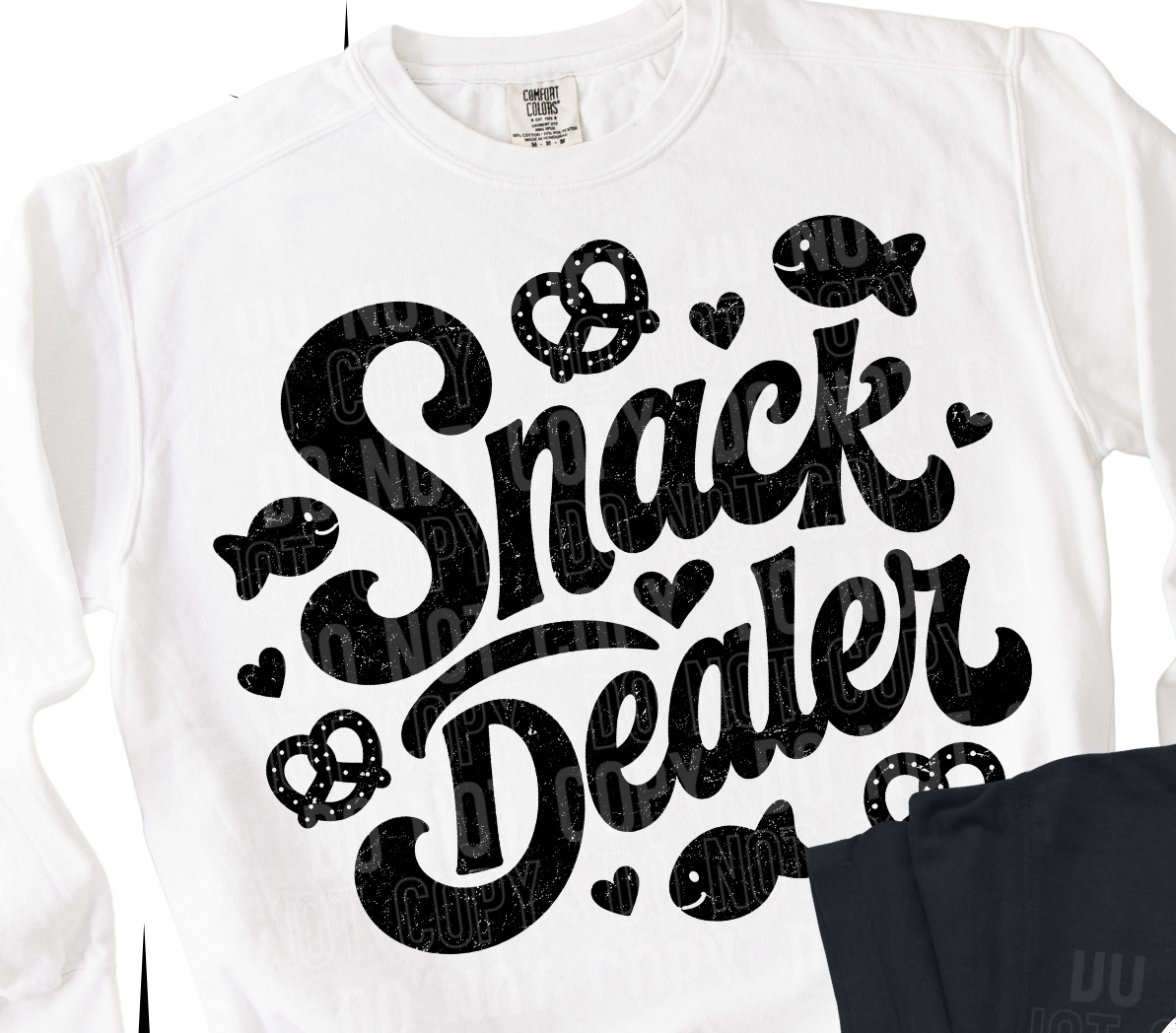 Snack dealer BLACK (SBB) DTF Transfer