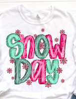 Snow Day Colorful 74335 DTF Transfer