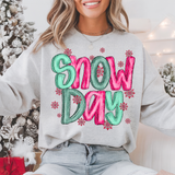 Snow Day Colorful 74335 DTF Transfer