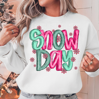 Snow Day Colorful 74335 DTF Transfer