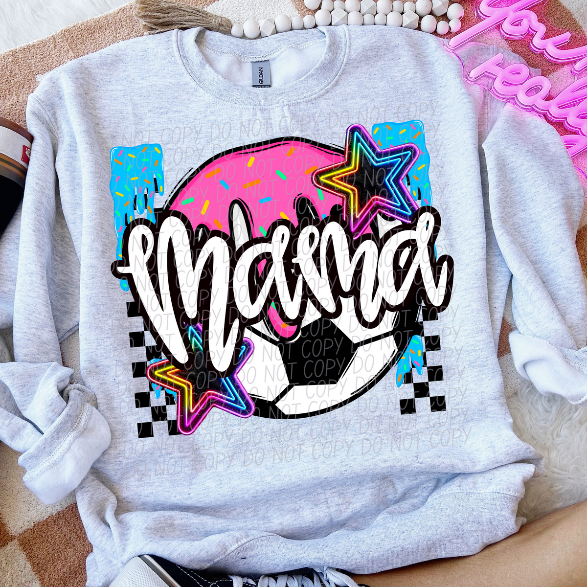 Soccer mama drip (CITY) DTF transfer