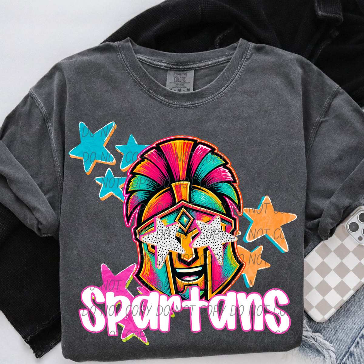 Spartans pop art (City) DTF Transfer