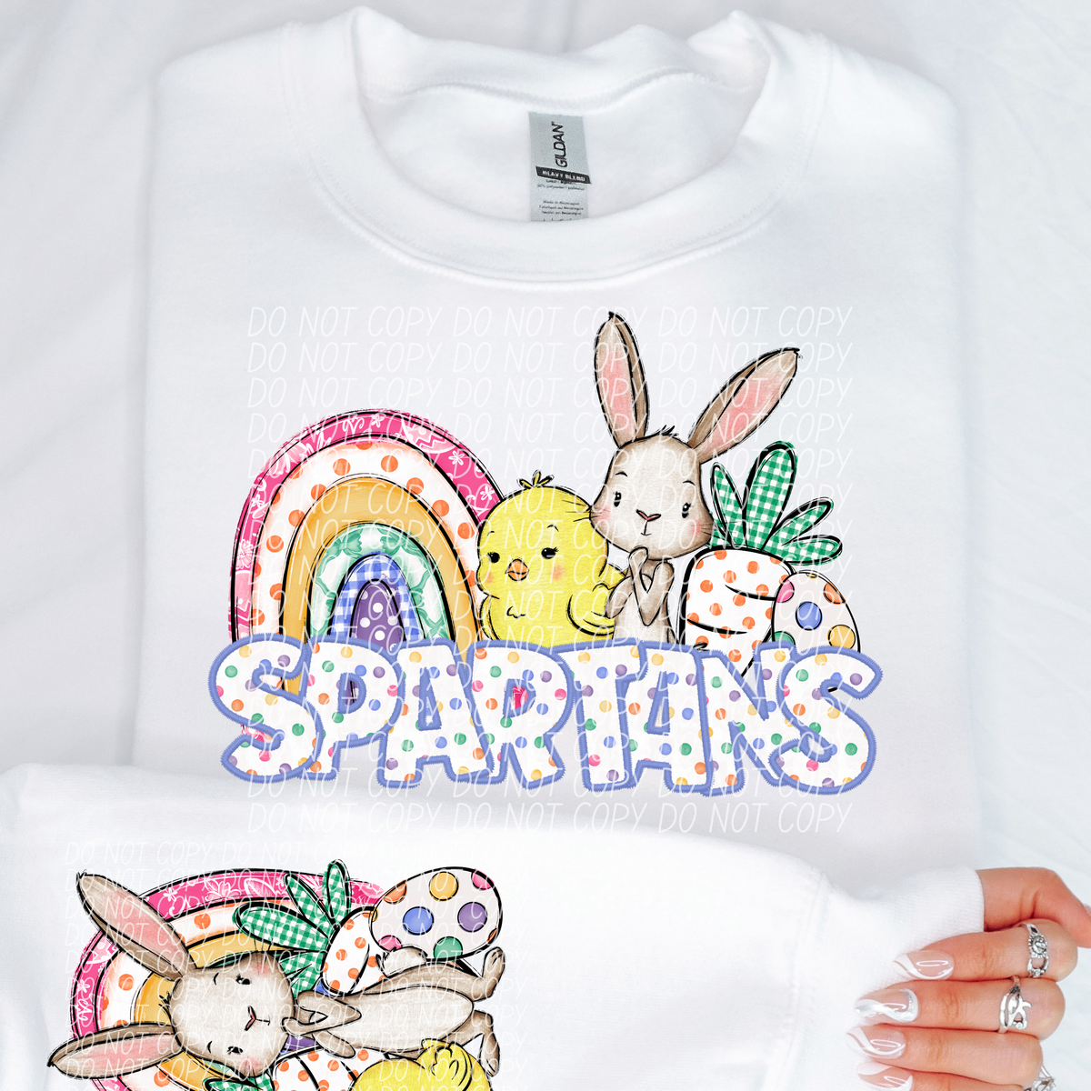 Easter Spartans (CITY) DTF transfer