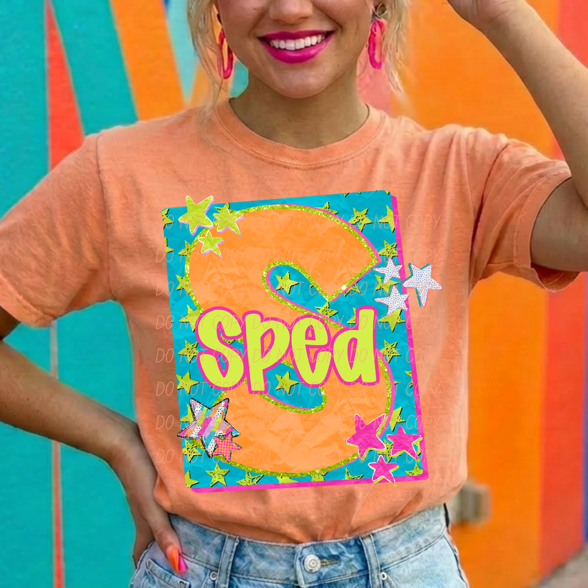 sped rad careers (city) DTF Transfer