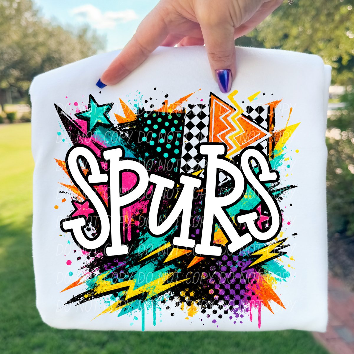 Spurs Totally Tubular (City) DTF Transfer
