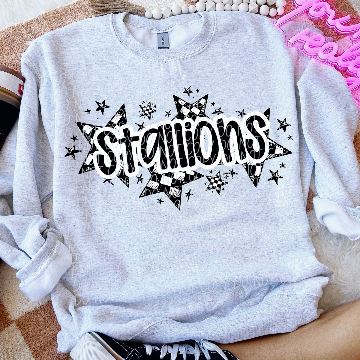 Checkered Stars Mascots (City)