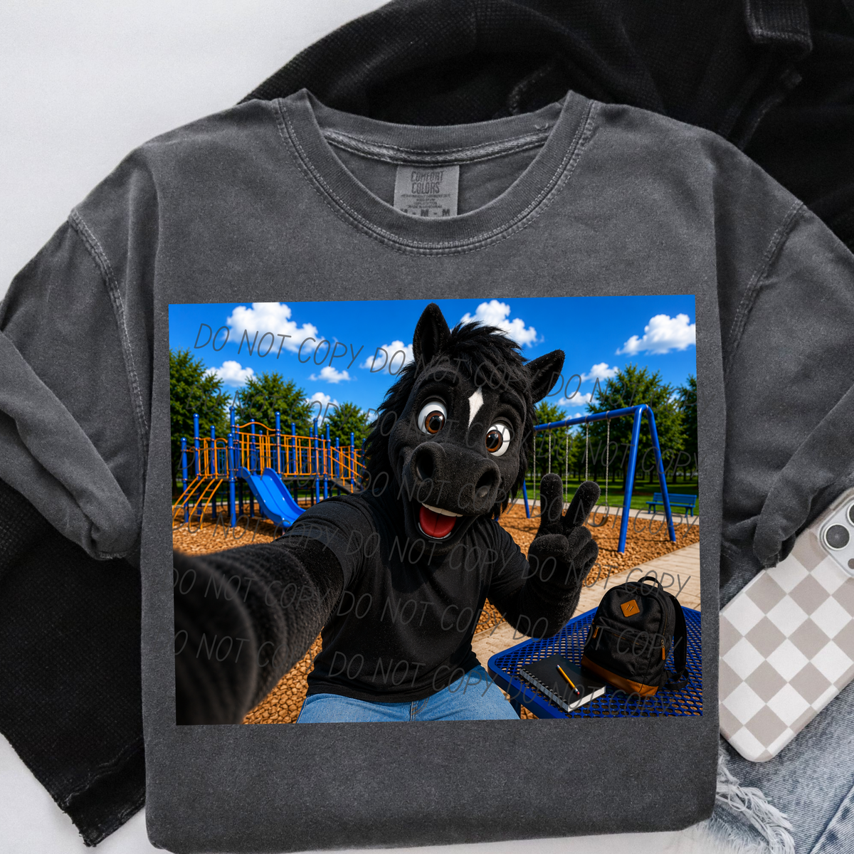Stallion Mascot (City) DTF transfer