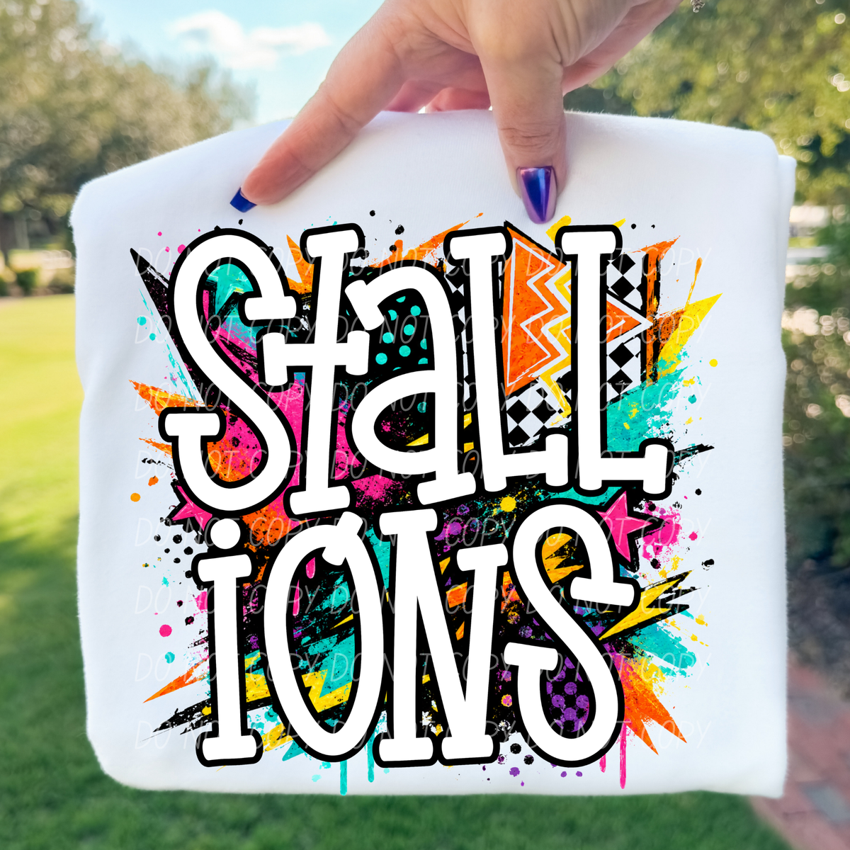 Stallions Totally Tubular (City) DTF Transfer