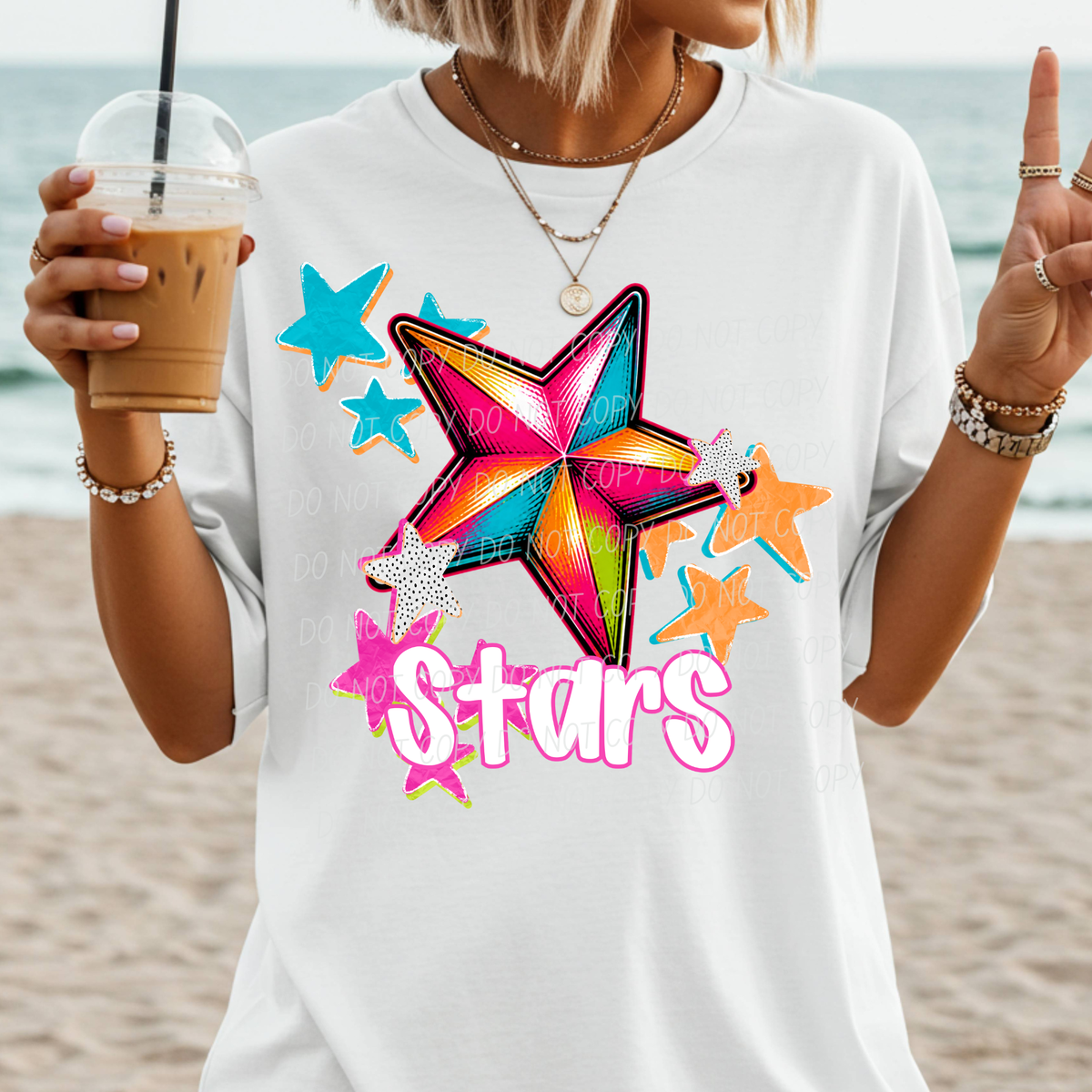 Stars pop art (City) DTF Transfer