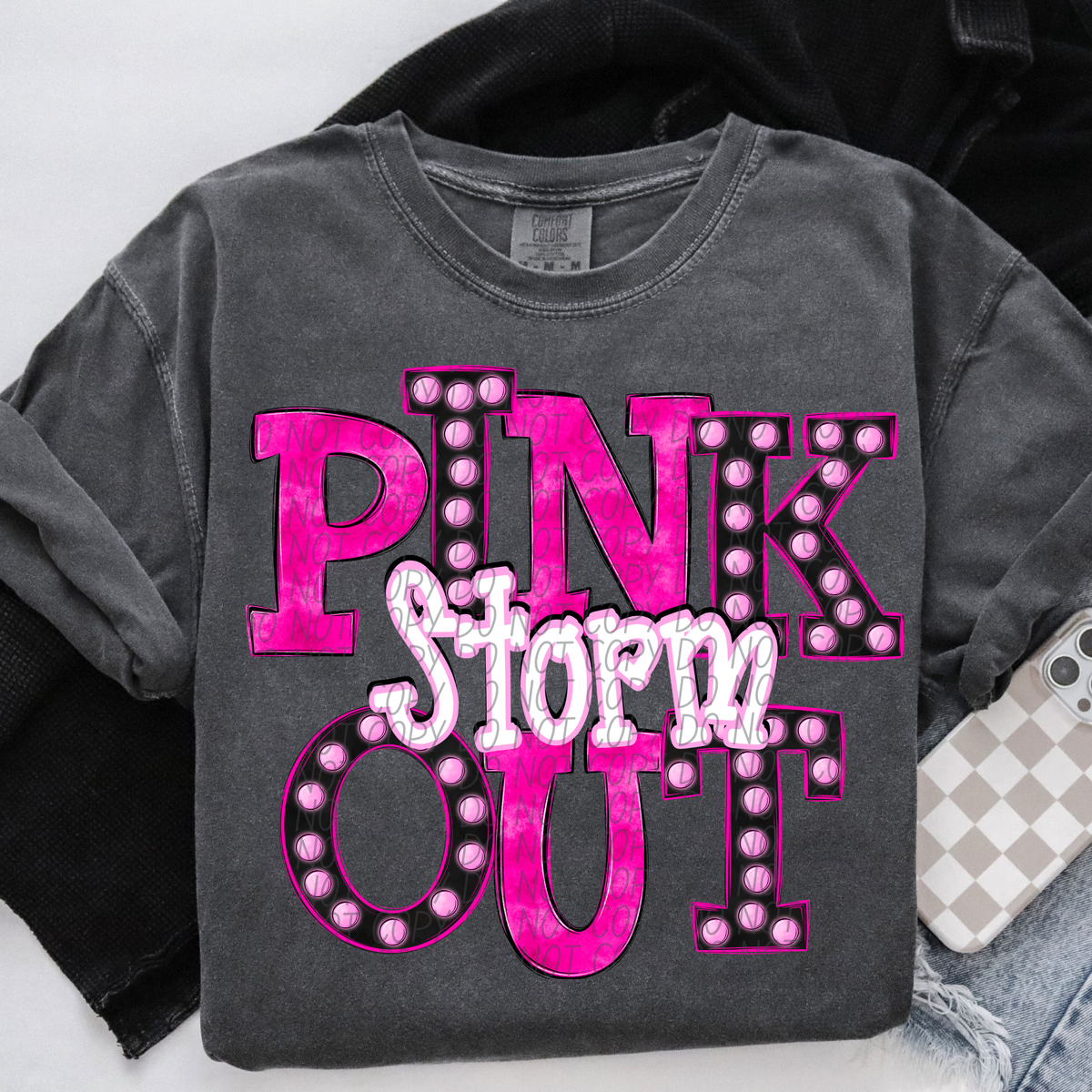 Storms Pink Out Marquee (City) 113047 DTF transfer